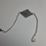 Χειροποίητα βραχιολια με χάντρες και αλυσίδα από ανοξειδωτο ατσάλι