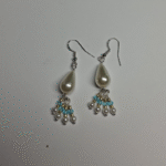 Χειροποίητα σκουλαρίκια με ακρυλικές χάντρες