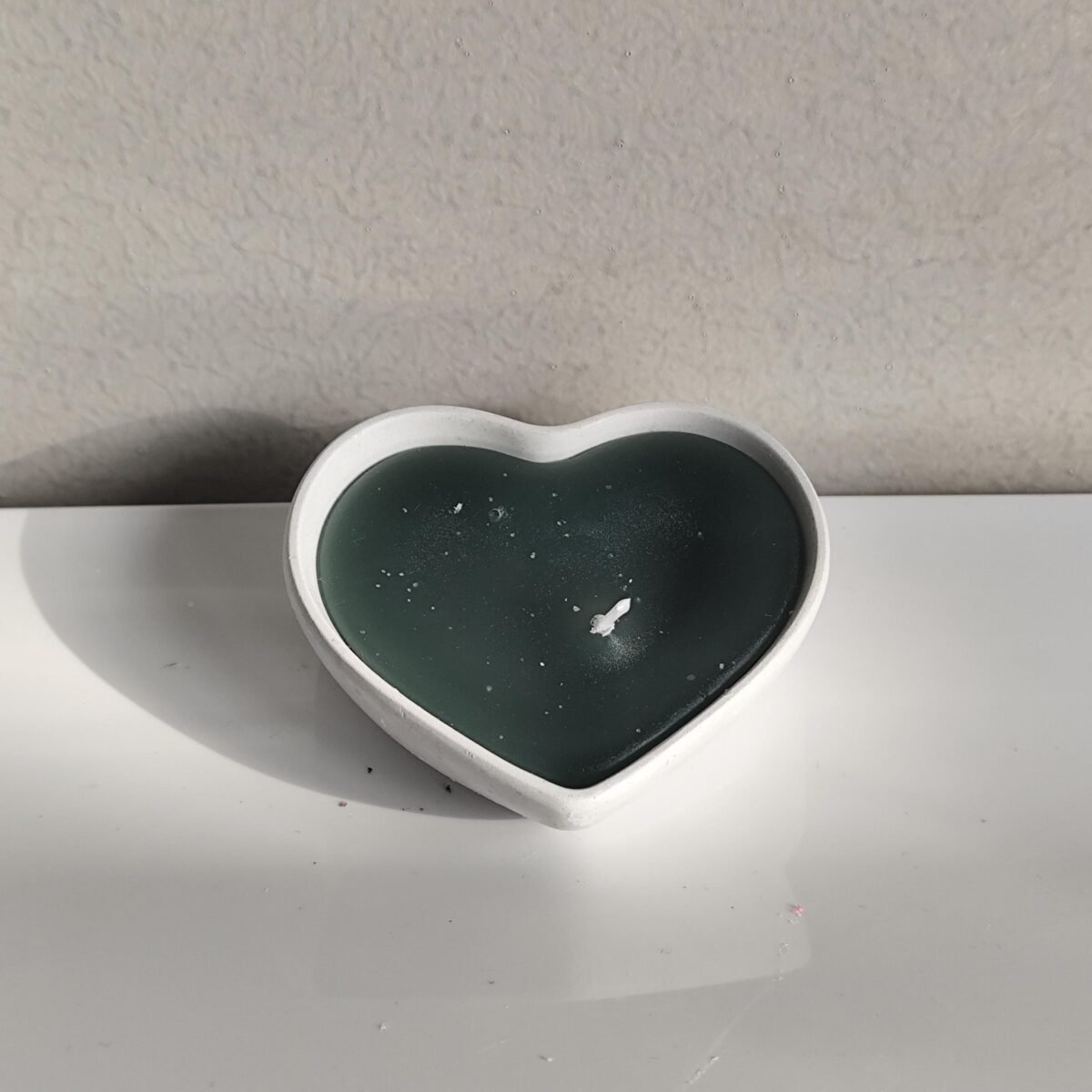 Κεραμική Βάση με κόκκινο η πράσινο κερί - Image 2