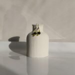 Χειροποίητα σκουλαρίκια με γυάλινη πέτρα - Image 2