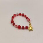 Χειροποίητο βραχιόλι με γυάλινες πέτρες - Image 2