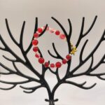 Χειροποίητο βραχιόλι με γυάλινες πέτρες