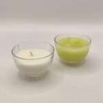 Γυάλινο βαζακι με κερακι σογιας