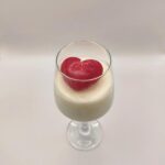 Γυαλινο ποτήρι με κερακι σογιας και αρωμα φράουλα - Image 2