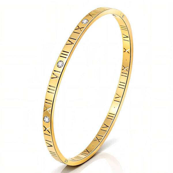 Βραχιόλι, επιχρυσωμένο ατσάλι 18 καρατίων